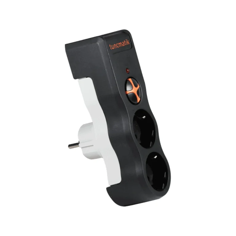 Tunçmatik Powersurge 2'li Akım Korumalı Priz 1050 Joule Beyaz