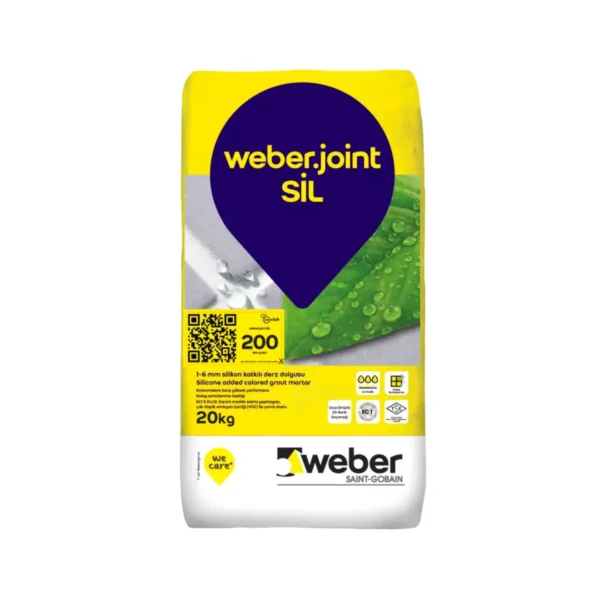 Weber Joint SİL Beyaz 20kg/Torba