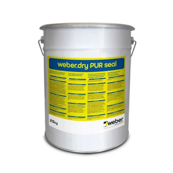 Weberdry PUR Seal Gri 25kg/Kova
