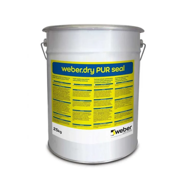 Weberdry PUR Seal Gri 25kg/Kova