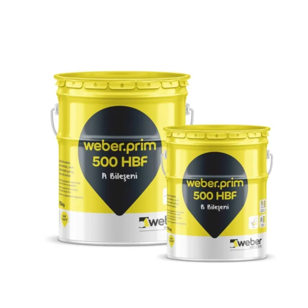 Weberprim 500 HBF Şeffaf 20kg/Set