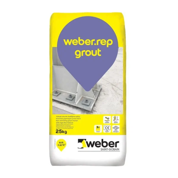 Weberrep Grout Gri 25kg/Torba