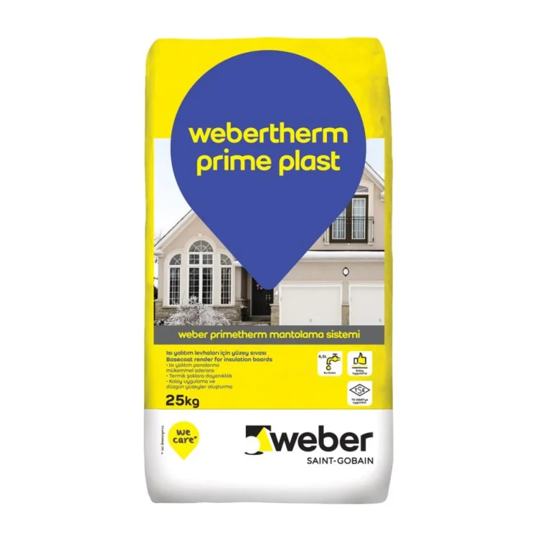 Webertherm Prime Plast Sıva 25kg/Torba